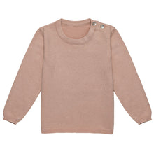 Load image into Gallery viewer, PACK OF 2 KNITTED COTTON/ANGORA LIGHT PINK @ BLUE JUMPERS