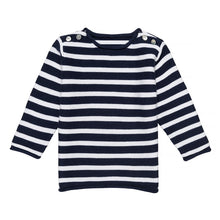 Load image into Gallery viewer, "BRETON" STRIPE KNIT COTTON SWEATER