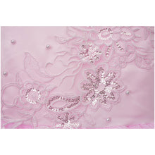 Load image into Gallery viewer, " PINK RHAPSODY" EMBROIDERED SATIN & TULLE DRESS - NEW ARRIVAL