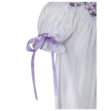 Load image into Gallery viewer, " MAGDALENA" WHITE HAND-SMOCKED BABY GIRLS DRESS. LIMITED