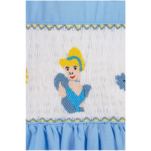 Load image into Gallery viewer, CLASSIC HAND-SMOCKED " CINDERELLA" HAND-EMBROIDERED DRESS. LIMITED!