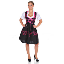 Load image into Gallery viewer, Pink 3-piece Oktoberfest Dirndl traditional dress