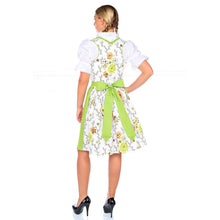 Load image into Gallery viewer, Green 3 pcs. Dirndl with a nice pattern