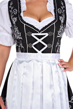 Load image into Gallery viewer, Eye-catching 3-piece Dirndl with very nice embroidery