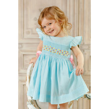 Load image into Gallery viewer, " ANABELLE " TRADITIONAL HAND-SMOCKED EMBROIDERED DRESS. LIMITED