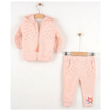 Load image into Gallery viewer, " MADE WITH LOVE " BABY GIRLS 3 PIECE SWEET OUTFIT.