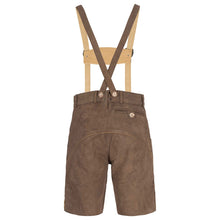 Load image into Gallery viewer, Men's traditional trousers made of fine cowhide leather, tobacco brown