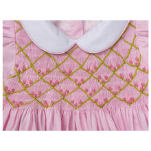 Load image into Gallery viewer, " WENDY" HAND-SMOCKED 2 PIECE DRESS SET. LIMITED