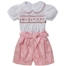 Load image into Gallery viewer, " SWEET ARABELLA " TRADITIOANAL HAND-SMOCKED OUTFIT. LIMITED - NEW ARRIVAL