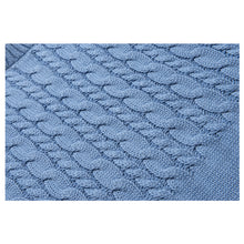 Load image into Gallery viewer, SKY BLUE COTTON KNITTED DUNGAREE-STYLE OVERALLS