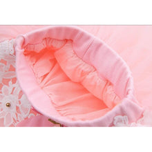 Load image into Gallery viewer, GIRLS PINK TULLE NET LACE EMBELLISHED TUTU SKIRT - NEW ARRIVAL