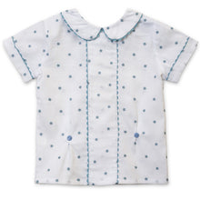 Load image into Gallery viewer, BOYS BLUE TRADITIONAL HERITAGE " MANUEL" TWO-PIECE BUSTER SUIT