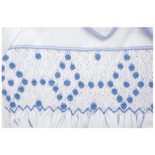 Load image into Gallery viewer, "CAVALIER" HAND-SMOCKED HAND EMBROIDERED SHIRT @ SHORTS SET. LIMITED!!