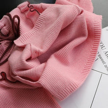 Load image into Gallery viewer, " NINA " MUSTARD - YELLOW WOOLEN BLEND KNITTED CARDIGAN @ SKIRT SET. 3 LEFT