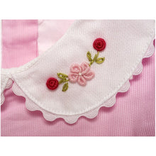 Load image into Gallery viewer, PINK PIQUE COTTON HAND SMOCKED "BETTY" 2 PIECE OUTFIT