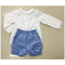 Load image into Gallery viewer, HERITAGE STYLE "HARRY" HAND-SMOCKED BUSTER SUIT