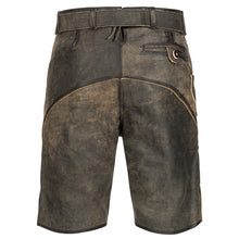 Load image into Gallery viewer, Exclusive high-quality men's party leather pants in rustic antique gray