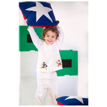 Load image into Gallery viewer, "JACK SPARROW" COTTON POPLIN EMBROIDERED PYJAMAS SET