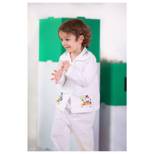 Load image into Gallery viewer, "JACK SPARROW" COTTON POPLIN EMBROIDERED PYJAMAS SET