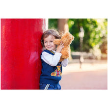 Load image into Gallery viewer, BOYS NAVY "SCOTTY BEAR" COTTON KNITTED TANK TOP