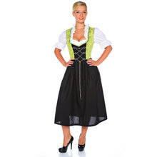 Load image into Gallery viewer, Modern 3pcs. Dirndl with apron and blouse