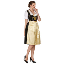 Load image into Gallery viewer, 3-piece, black costume combination with balcony detail