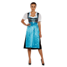 Load image into Gallery viewer, High quality 3pcs. Paisleydirndl with apron and blouse