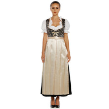 Load image into Gallery viewer, Shimmering 3 pcs. Paisleydirndl with apron and blouse