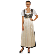 Load image into Gallery viewer, Shimmering 3 pcs. Paisleydirndl with apron and blouse