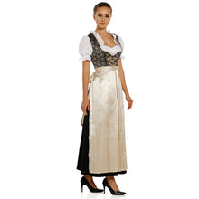 Load image into Gallery viewer, Shimmering 3 pcs. Paisleydirndl with apron and blouse