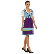 Load image into Gallery viewer, Nice 3pcs. dirndl with apron and blouse
