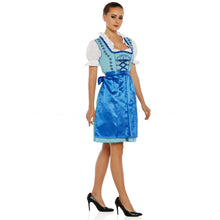 Load image into Gallery viewer, High quality 3-ply dirndl with apron and blouse
