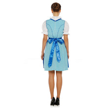 Load image into Gallery viewer, High quality 3-ply dirndl with apron and blouse