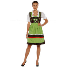 Load image into Gallery viewer, Apartes 3-piece balcony dirndl with apron and blouse