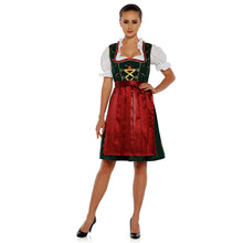 Load image into Gallery viewer, Traditional 3-piece Dirndl with apron and blouse