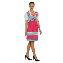 Load image into Gallery viewer, Nice 3pcs. dirndl with apron and blouse
