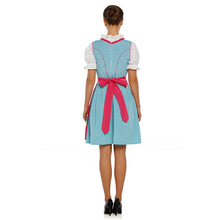 Load image into Gallery viewer, Nice 3pcs. dirndl with apron and blouse