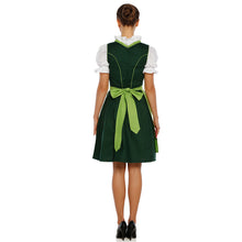 Load image into Gallery viewer, Traditional 3-piece Dirndl with apron and blouse
