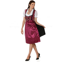 Load image into Gallery viewer, 3tlg. Dirndl with apron and blouse