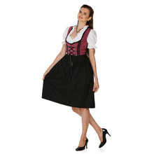 Load image into Gallery viewer, 3tlg. Dirndl with apron and blouse