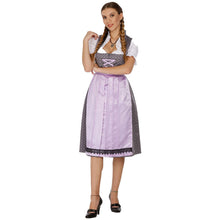 Load image into Gallery viewer, 3-piece Exclusive country house dirndl in purple