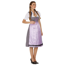 Load image into Gallery viewer, 3-piece Exclusive country house dirndl in purple