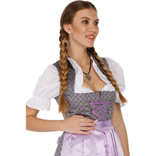 Load image into Gallery viewer, 3-piece Exclusive country house dirndl in purple