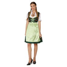 Load image into Gallery viewer, 3tlg. Dirndl traditional with apron and blouse