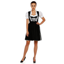 Load image into Gallery viewer, Fashionable 3-piece Dirndl with apron and blouse