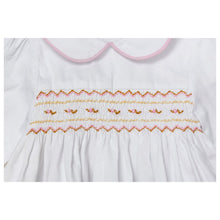 Load image into Gallery viewer, " MAGDA " HAND-SMOCKED HAND-EMBROIDERD 2 PIECE OUTFIT