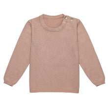 Load image into Gallery viewer, PACK OF 2 KNITTED COTTON/ANGORA LIGHT PINK @ BLUE JUMPERS
