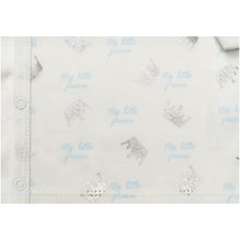 Load image into Gallery viewer, BABY BOYS " EUGENE " PALE BLUE BABYSUIT, BIB &amp; HAT SET
