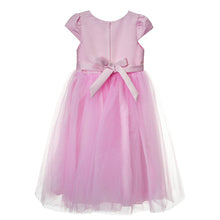 Load image into Gallery viewer, " PINK RHAPSODY" EMBROIDERED SATIN &amp; TULLE DRESS - NEW ARRIVAL
