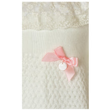 Load image into Gallery viewer, "HOLLY" CREAM KNITTED BABY GIRLS DRESS
